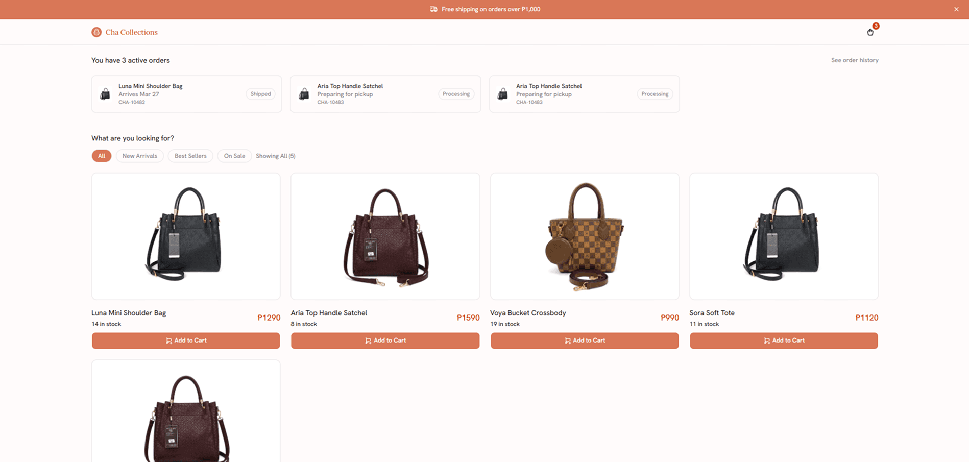 E-commerce Management System